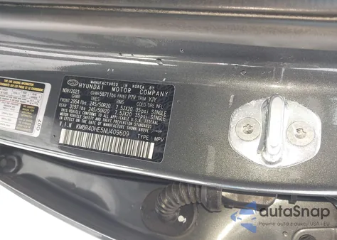 2022 Hyundai Palisade Sel из США, поврежденный, VIN KM8R4DHE5NU409609